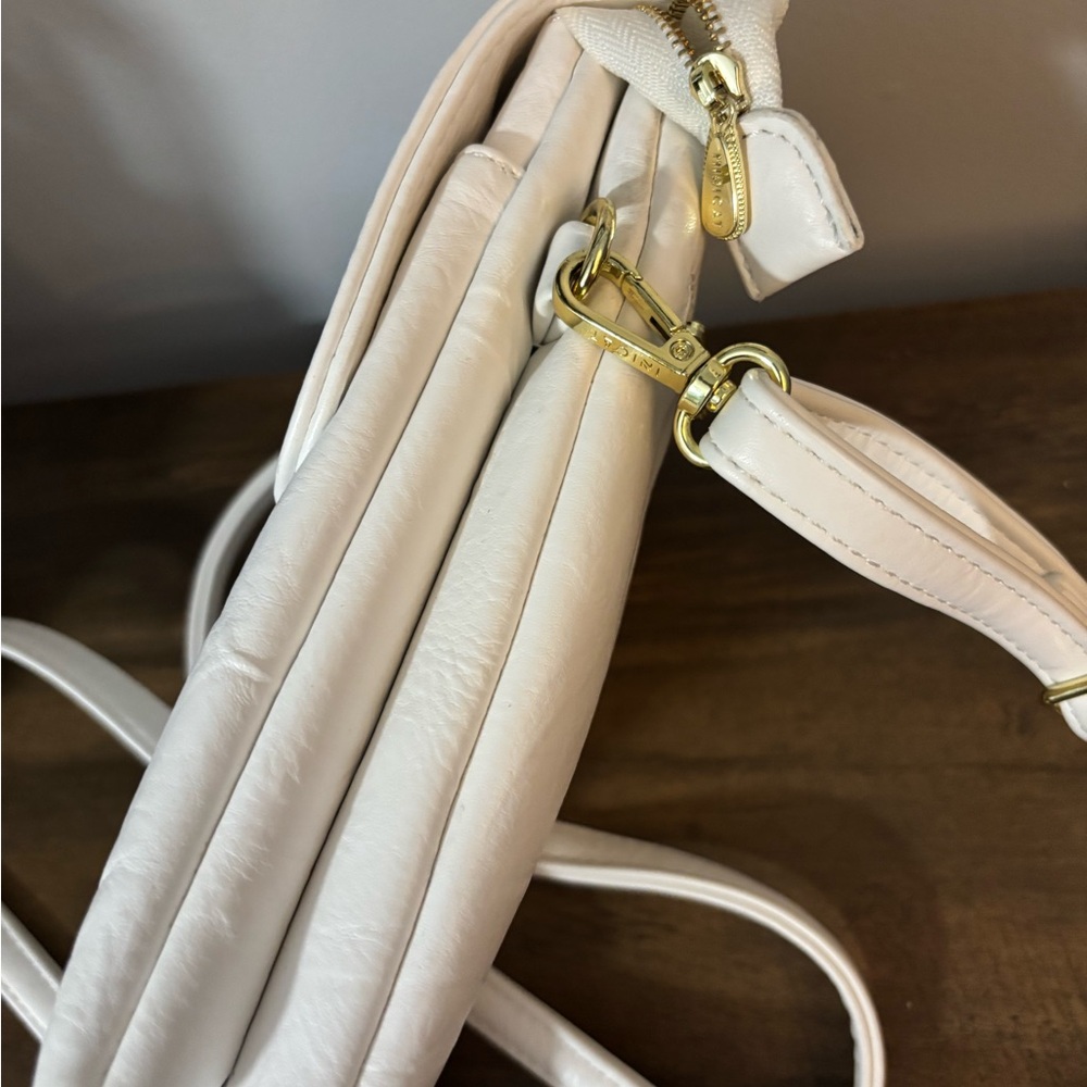 White inicat Crossbody Bag purse - Picture 2 of 8